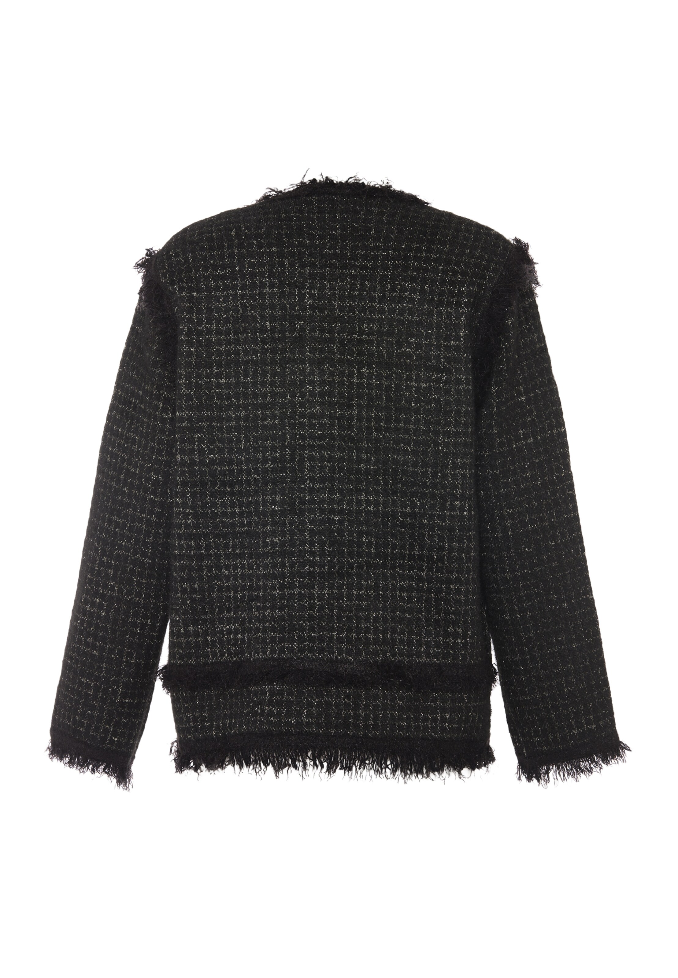 ALARY Knit Cardigan in Black