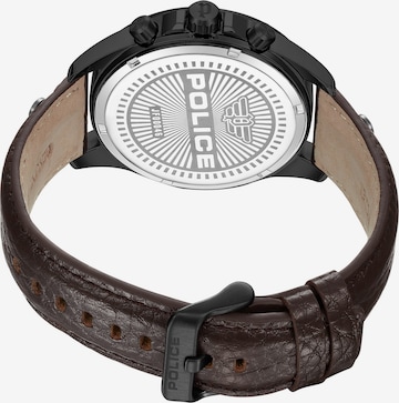 POLICE Analog Watch 'MALAWI' in Brown