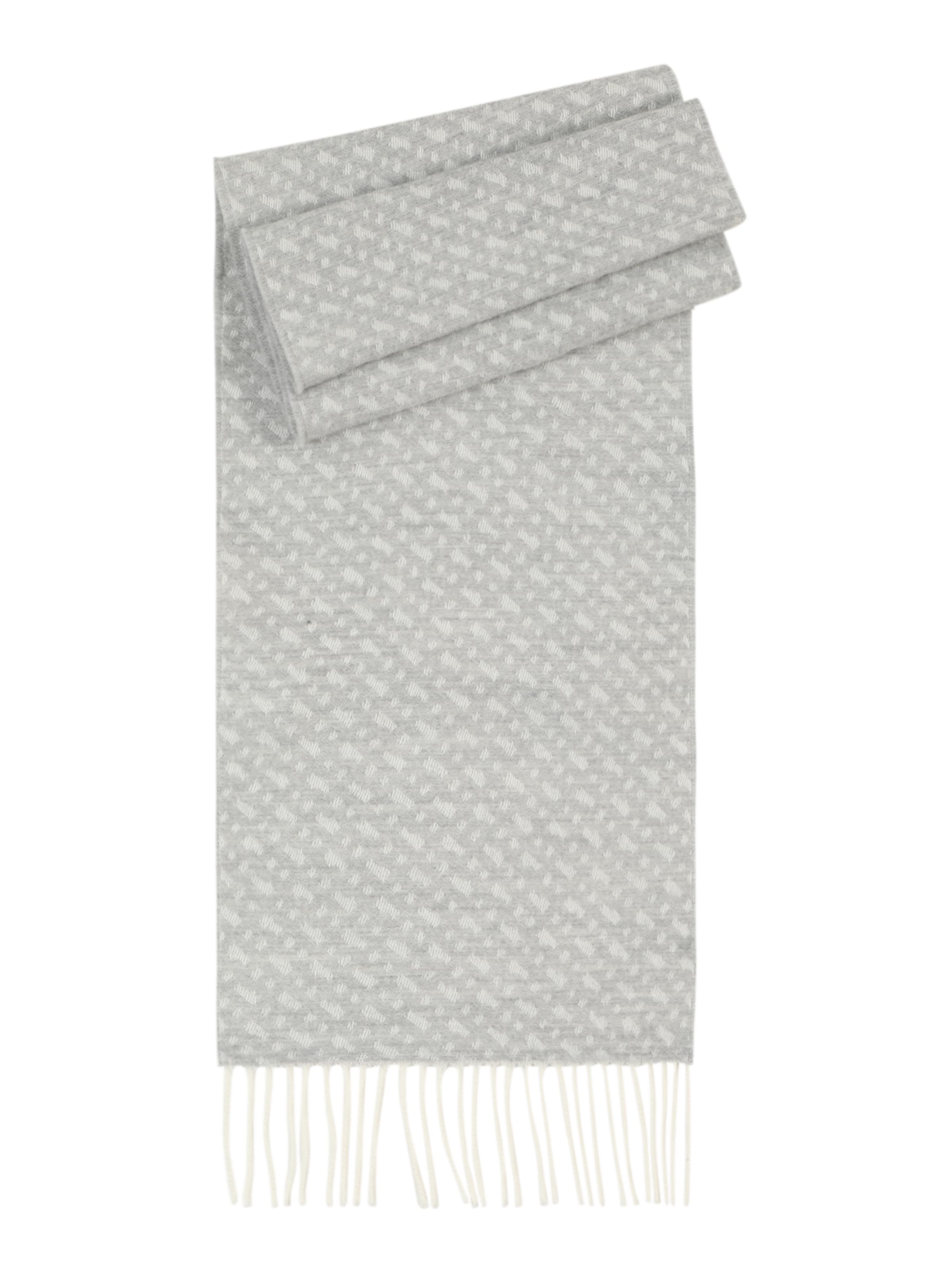 BOSS Шарф 'Zesy' в Серый: спереди