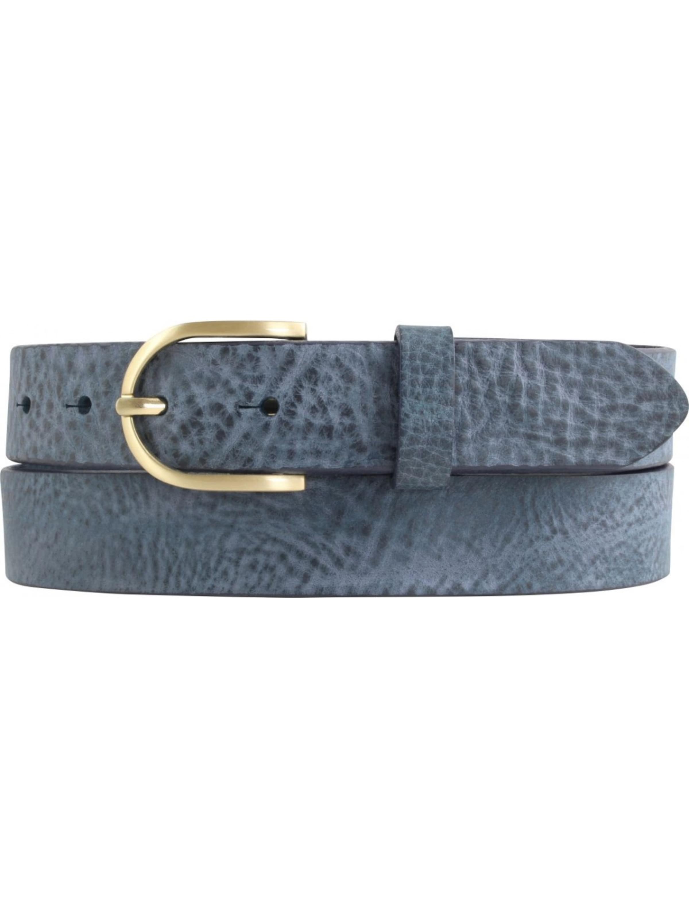 BELTINGER Gürtel 'Elisai'‌‌ in Blau: Vorderseite