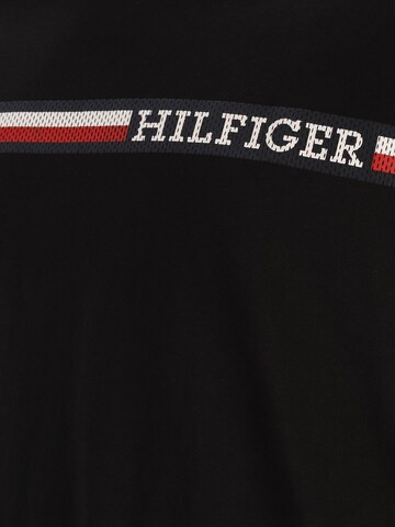 Tricou de la Tommy Hilfiger Big & Tall pe negru