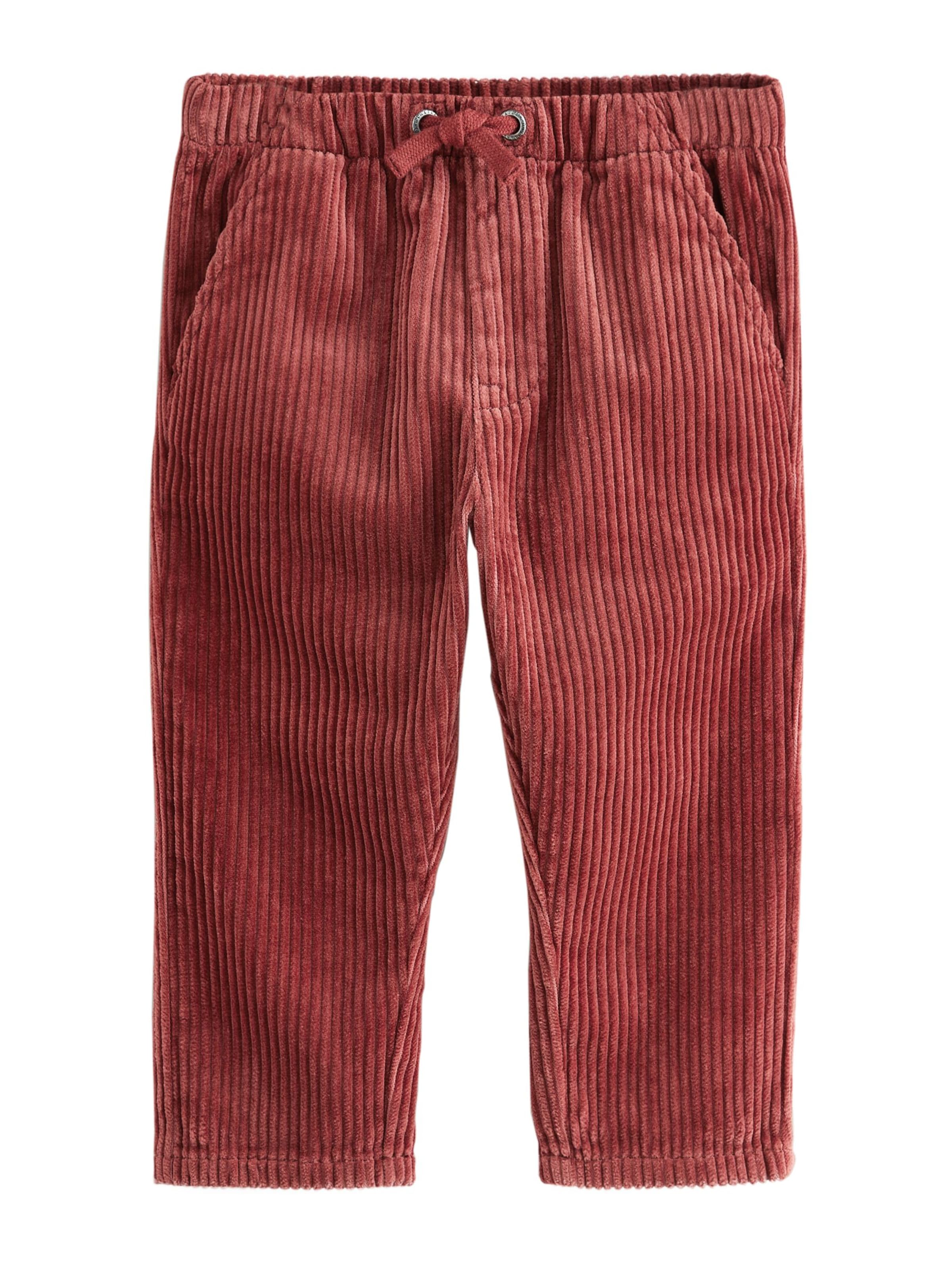 Nextregular Hlače - crvena boja: prednji dio