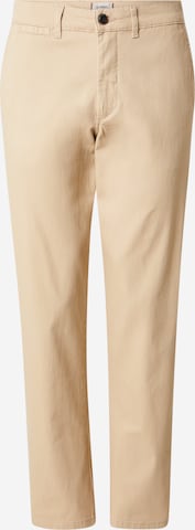 Pantalon chino 'JREBKENNI' JJ Rebel en gris : devant