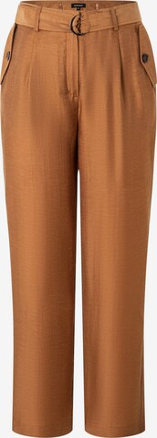 MORE & MORE Regular Pants in Brown: front