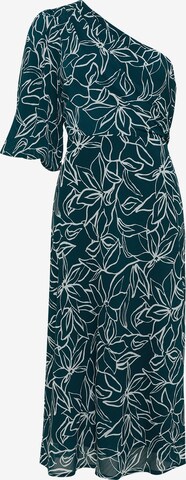 Tussah Dress 'JACQUI' in Green: front