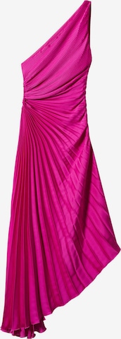 MANGO Sukienka koktajlowa 'Claudia' w kolorze różowy: przód