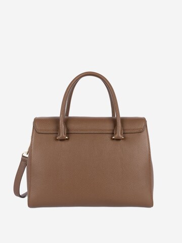 LANCASTER Paris Handtas 'Lancaster Sac à main A rabat avec fermoir M Milano Cosmos Châtaigne' in Bruin