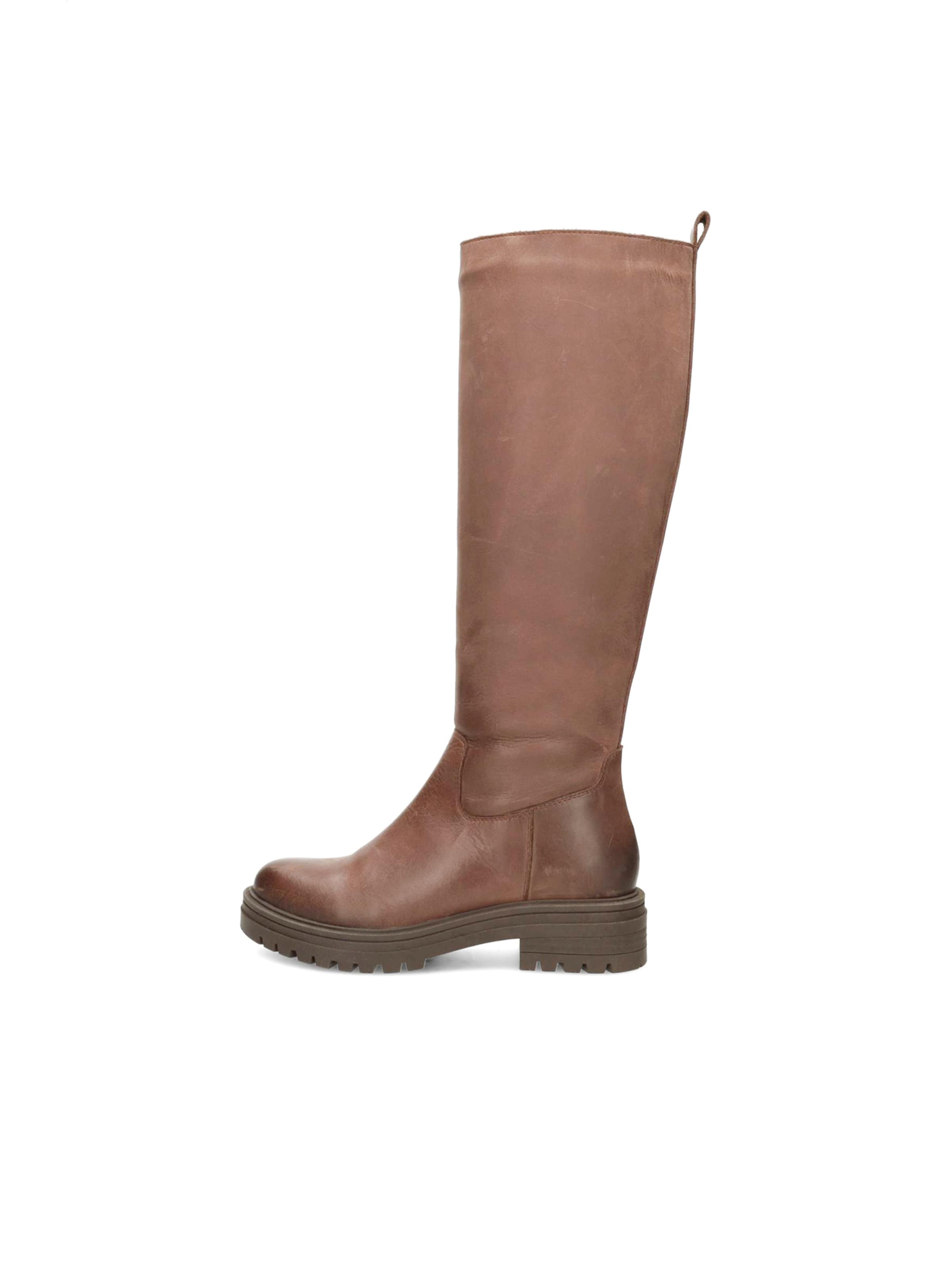 PS Poelman Μπότες 'Monk' σε καφέ: μπροστά