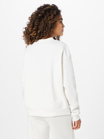Monki Sweatshirt i hvid