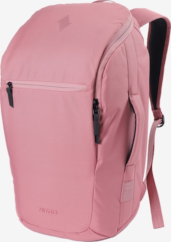 NITRO Rucksack 'Tagesrucksack NIKURO TRAVELER' in Rot: Vorderseite