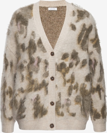 LASCANA Strickjacke in Beige: Vorderseite