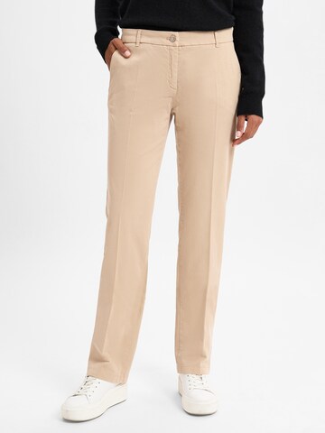 BRAX Regular Broek 'Maron' in Beige: voorkant