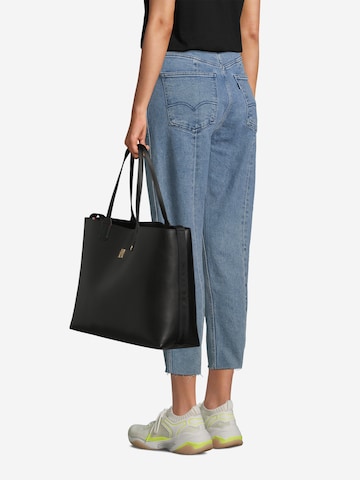 TOMMY HILFIGER Shopper in Black