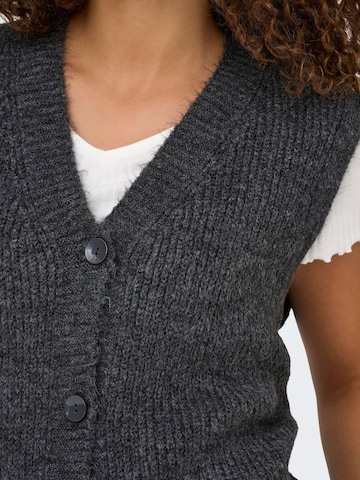 ONLY Gebreide bodywarmer 'ONLJane' in Grijs