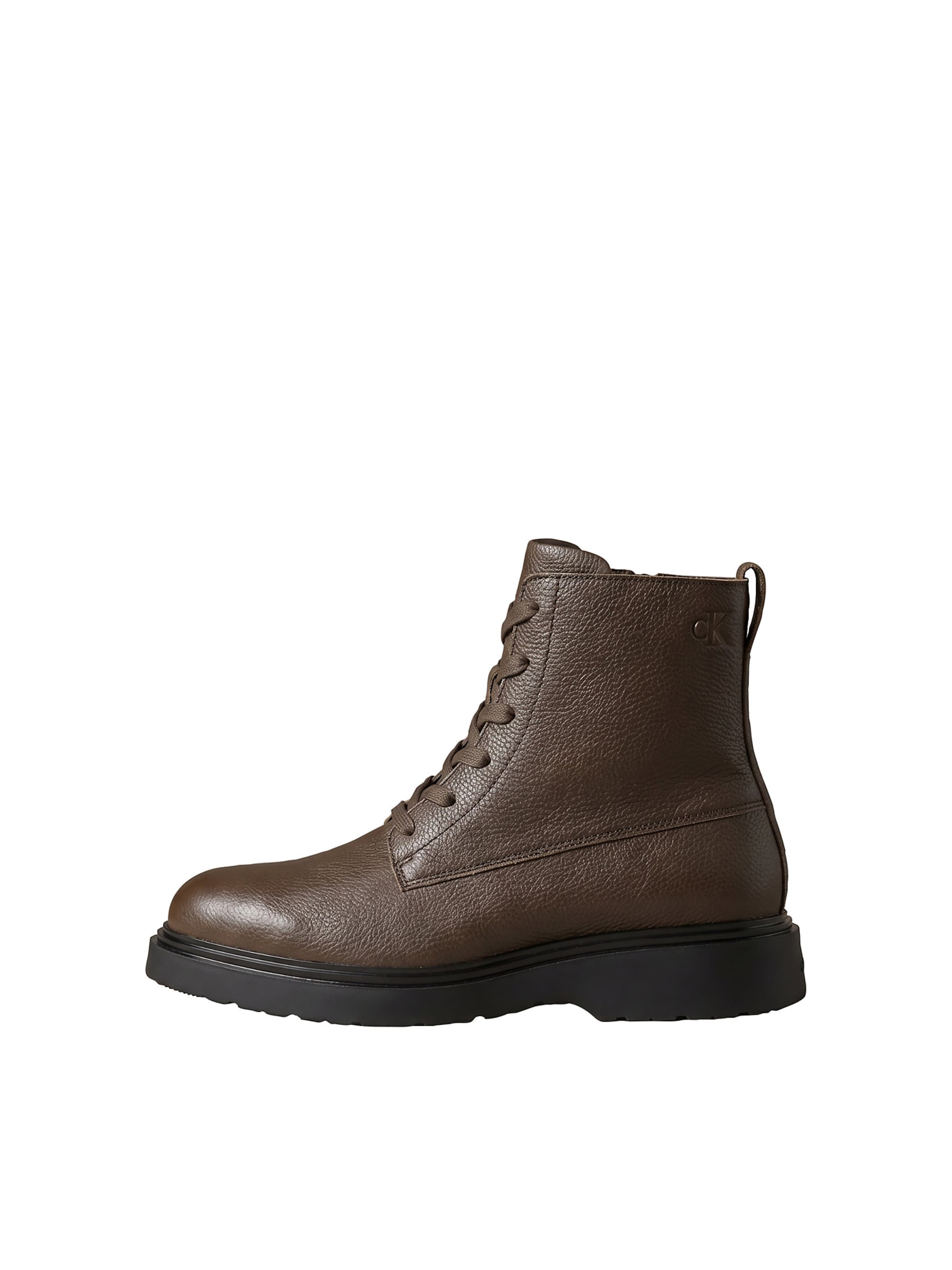 Calvin Klein Schnürboots 'Ess' in Braun: Vorderseite