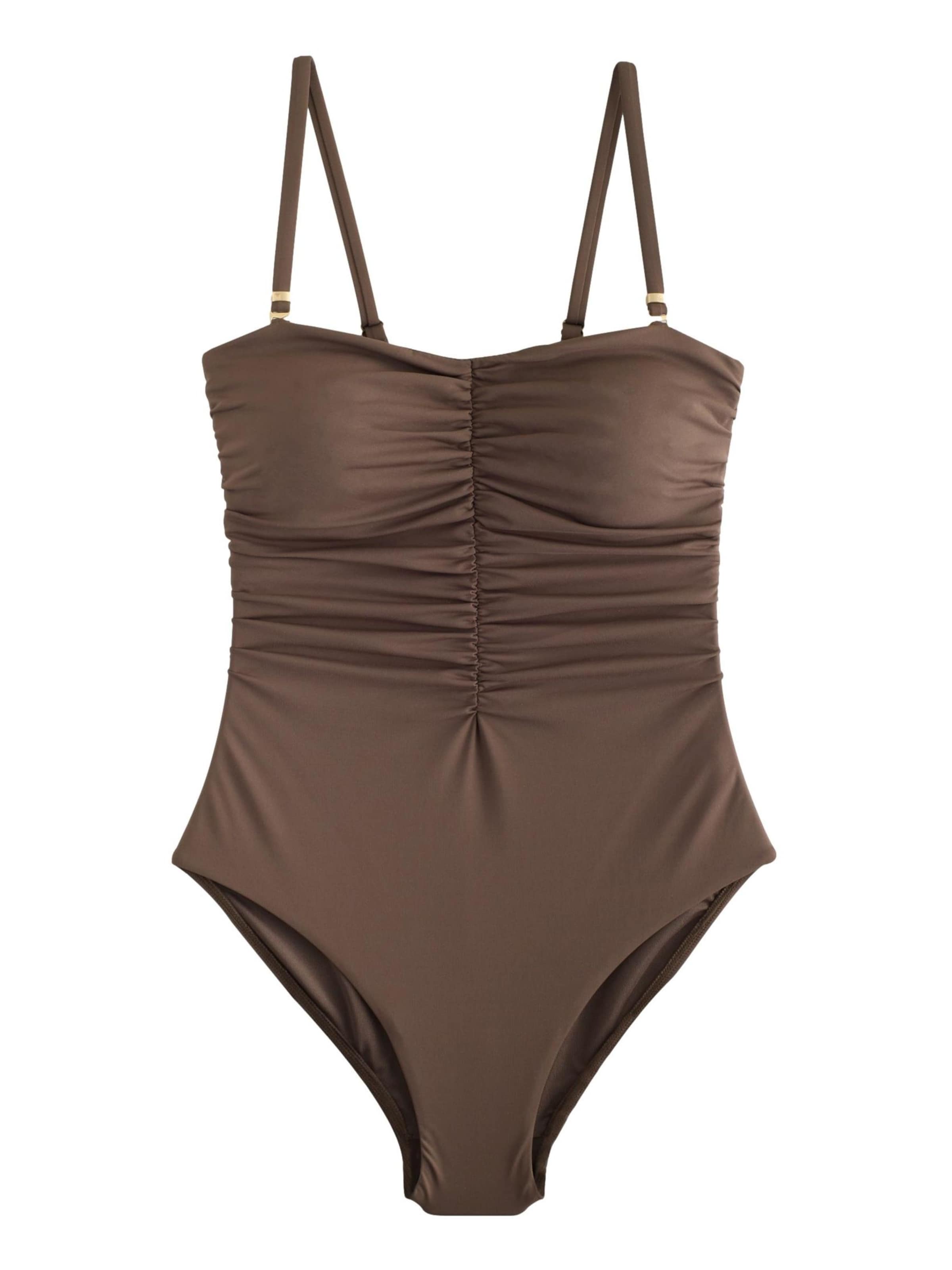 Fascia Costume intero modellante di Next in marrone: frontale