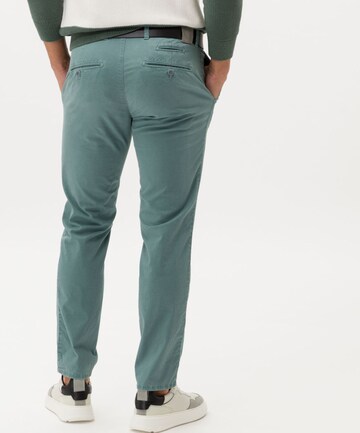 BRAX Regular Chino Pants 'Fabio' in Green: back