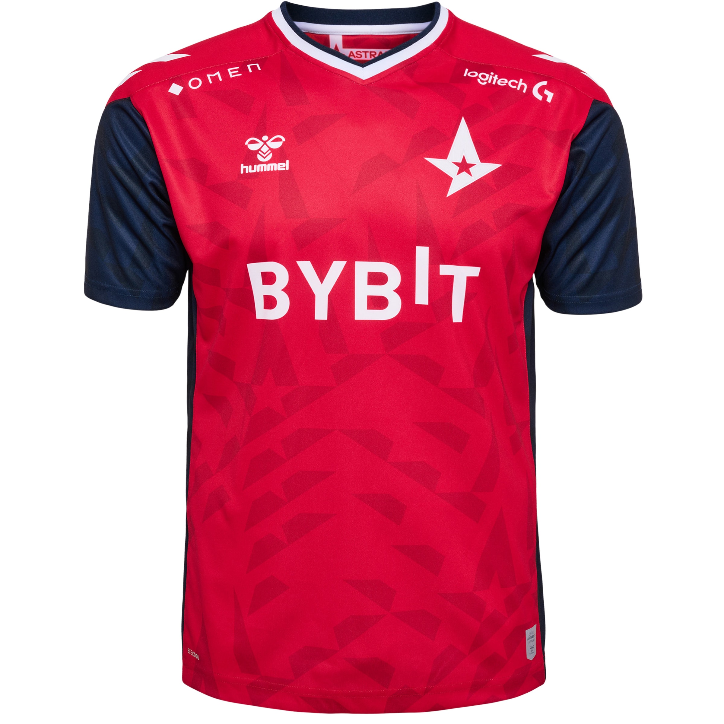 Hummel Shirt in Rot: Vorderseite