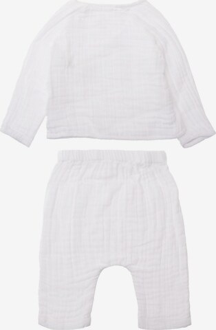 Ensemble de linge 'Musselin' LILIPUT en blanc