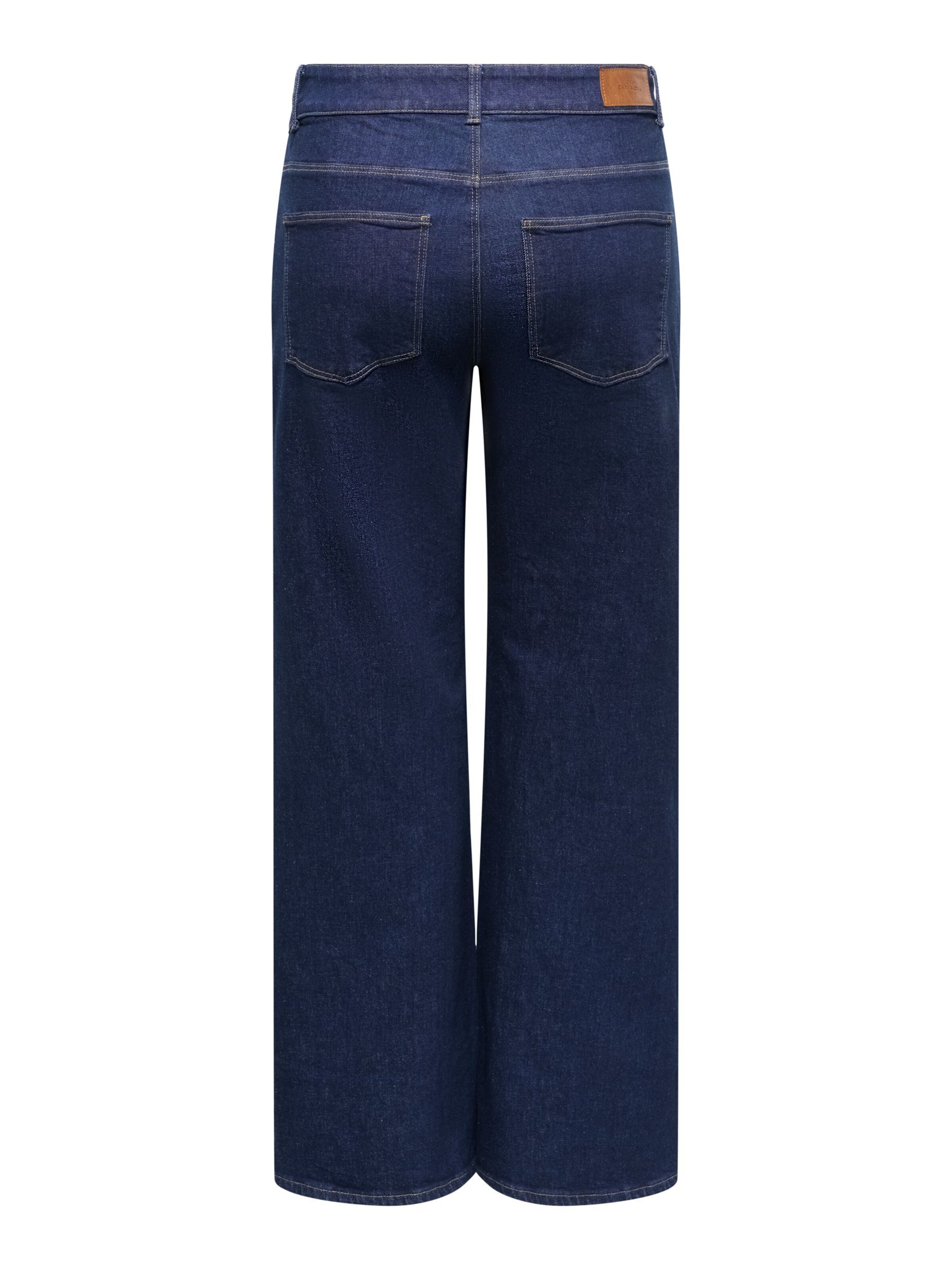 ONLY Carmakoma Loosefit Jeans 'CARJuicy' in Blauw