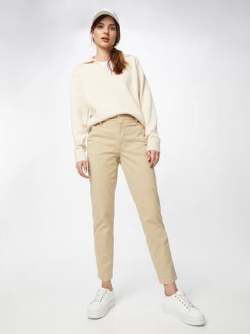 Coupe slim Pantalon 'Soffys' Part Two en beige