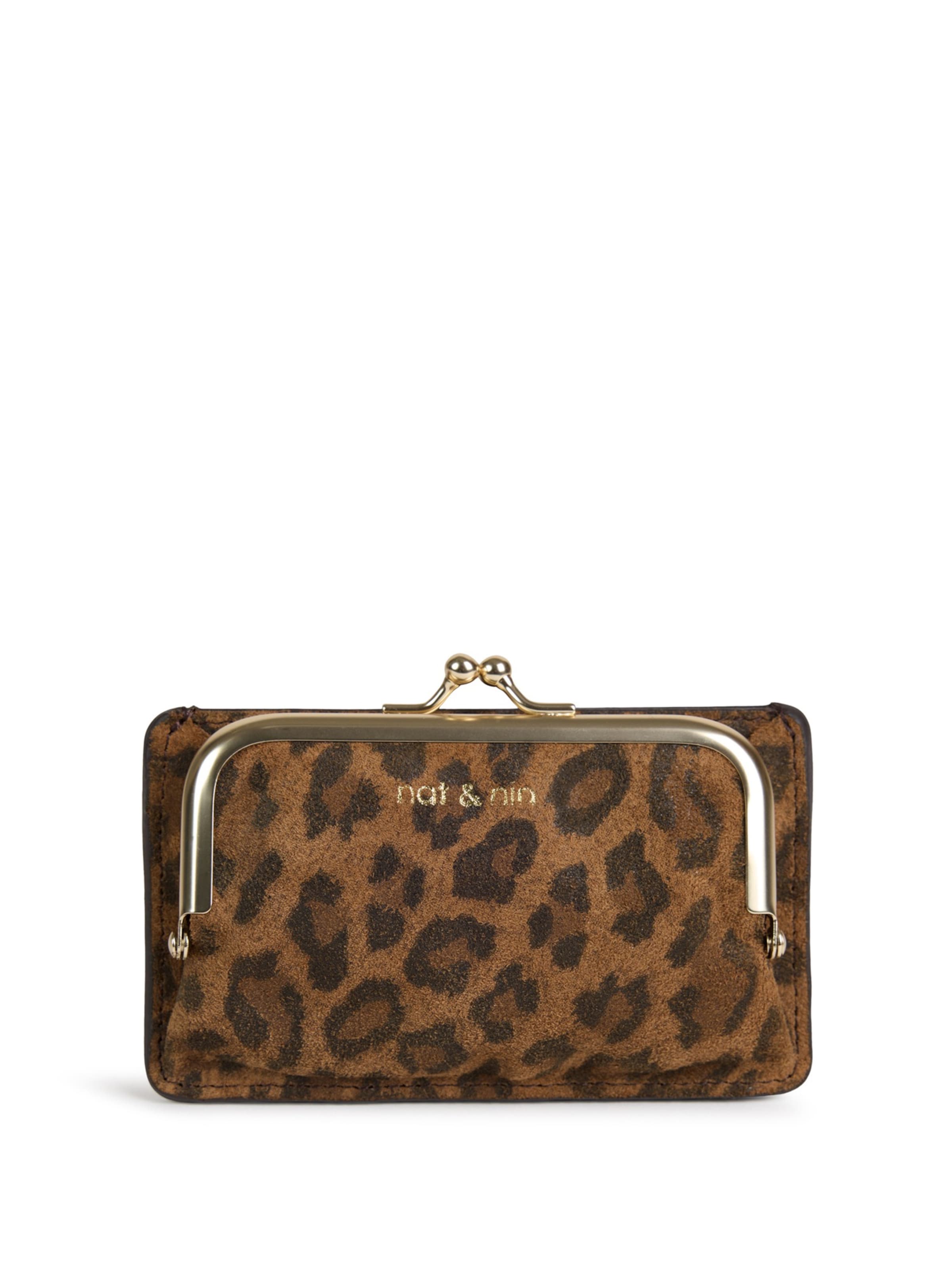 Nat&Nin Wallet 'Mira' in Brown: front