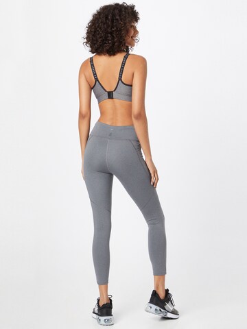 UNDER ARMOUR Skinny Sporthose 'Fly Fast 3.0' in Grau