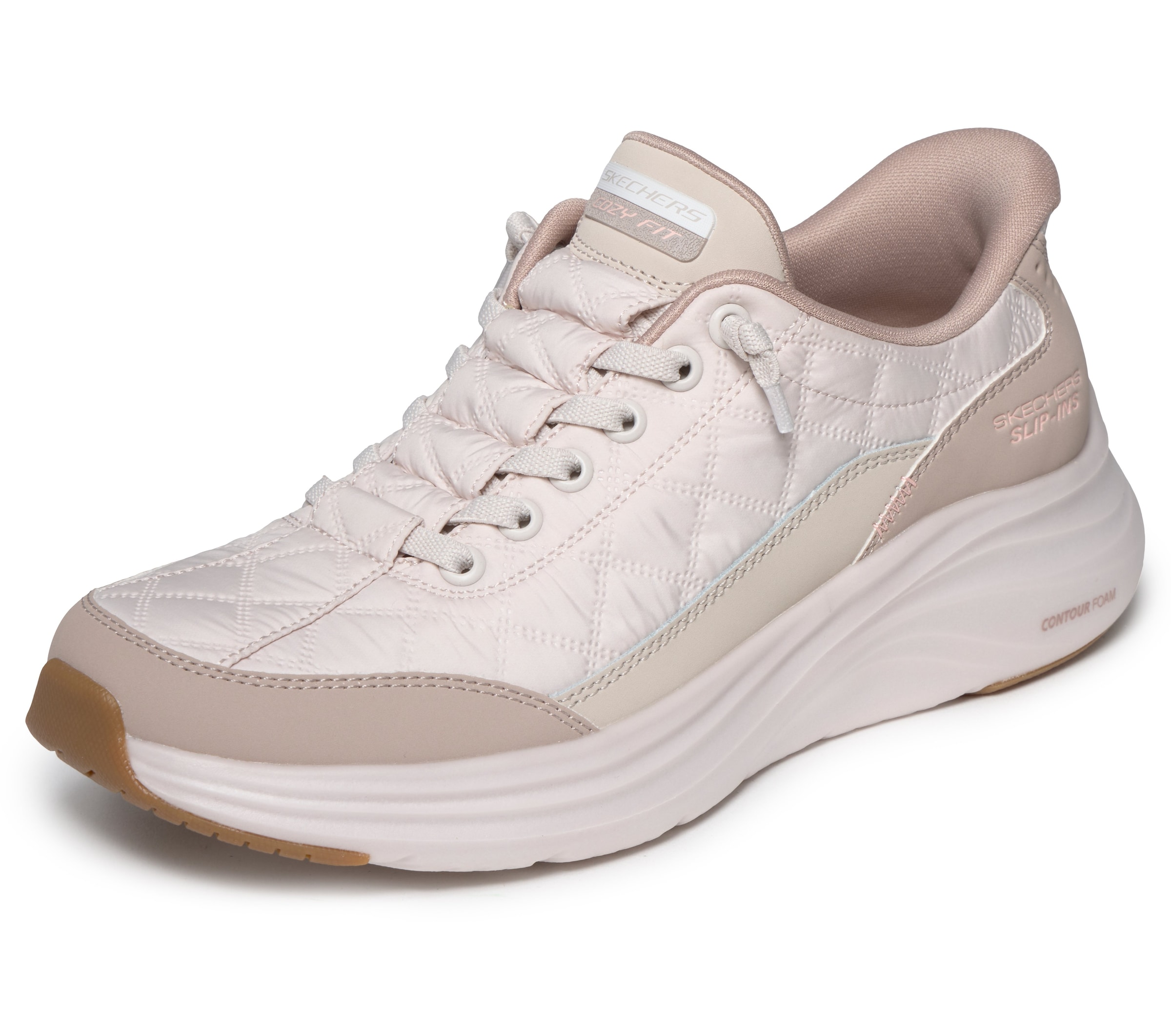 SKECHERS Sneakers in Beige: front