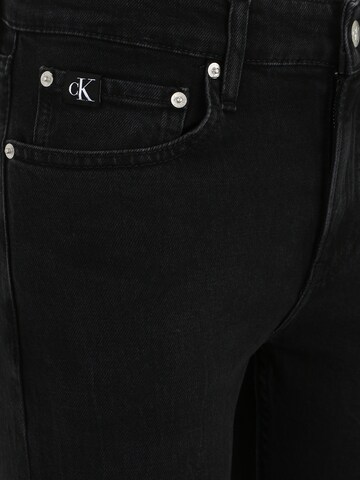 Calvin Klein Jeans Slimfit Jeans in Schwarz