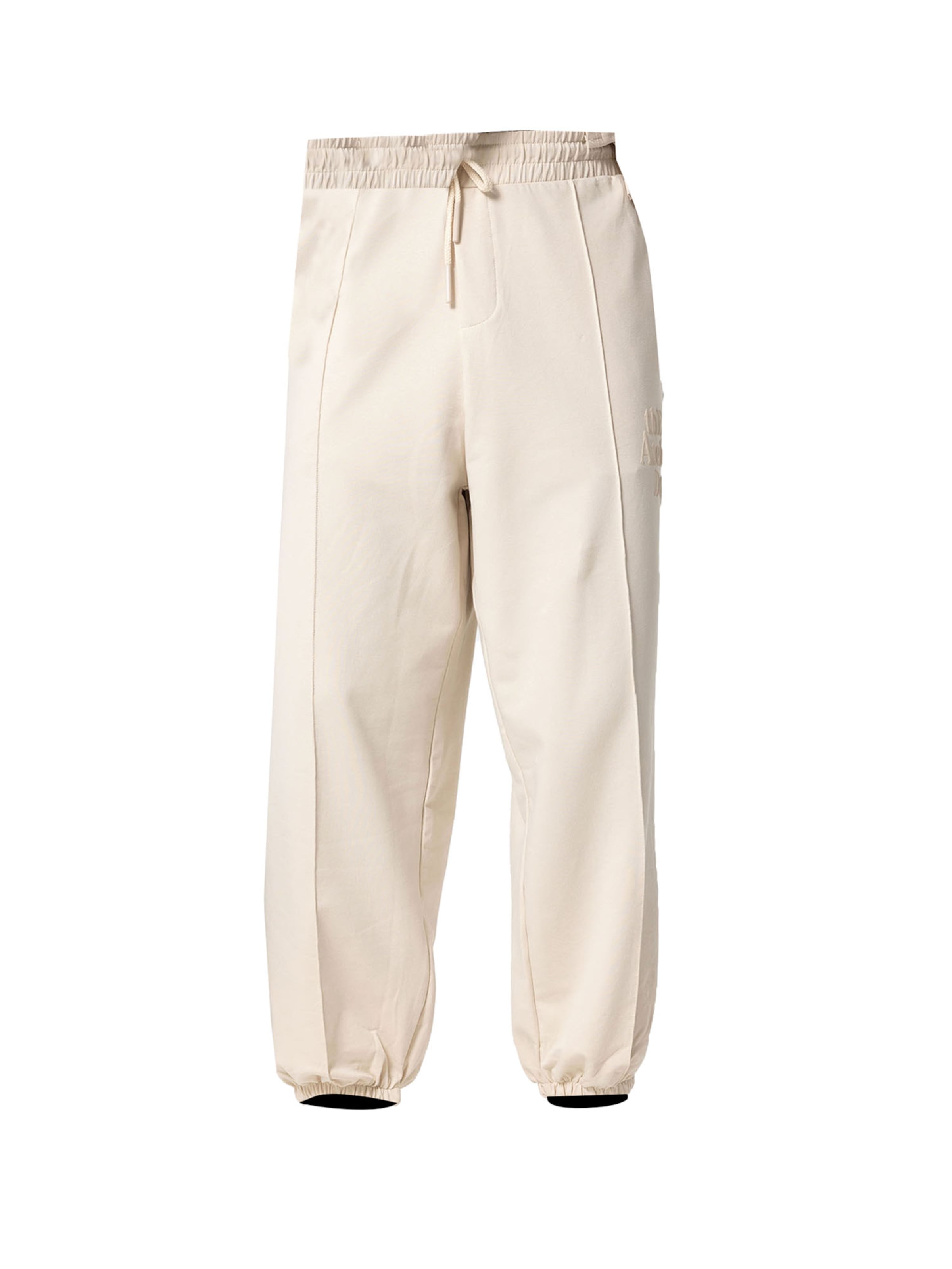 VAMOS CLO Свободный крой Штаны в Бежевый: спереди