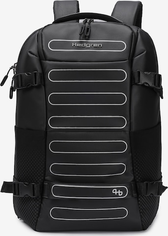 Hedgren Backpack 'Comby' in Black: front