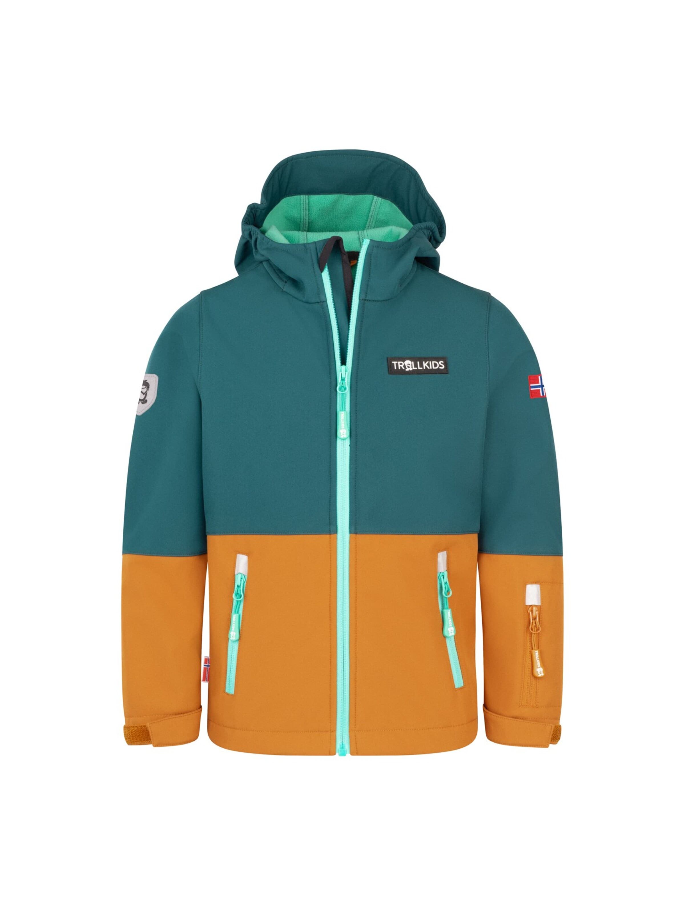 TROLLKIDS Outdoor jacket in Blue: front