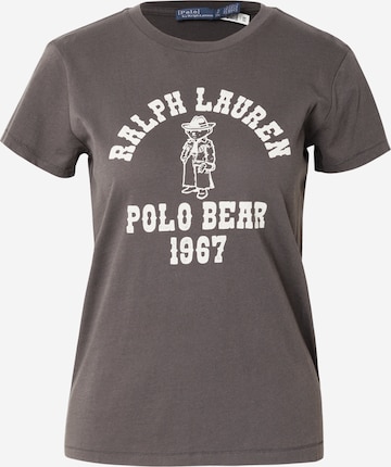 T-shirt Polo Ralph Lauren en noir : devant