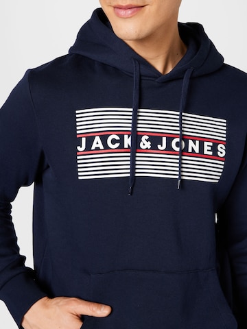 JACK & JONES Sweatshirt i blå