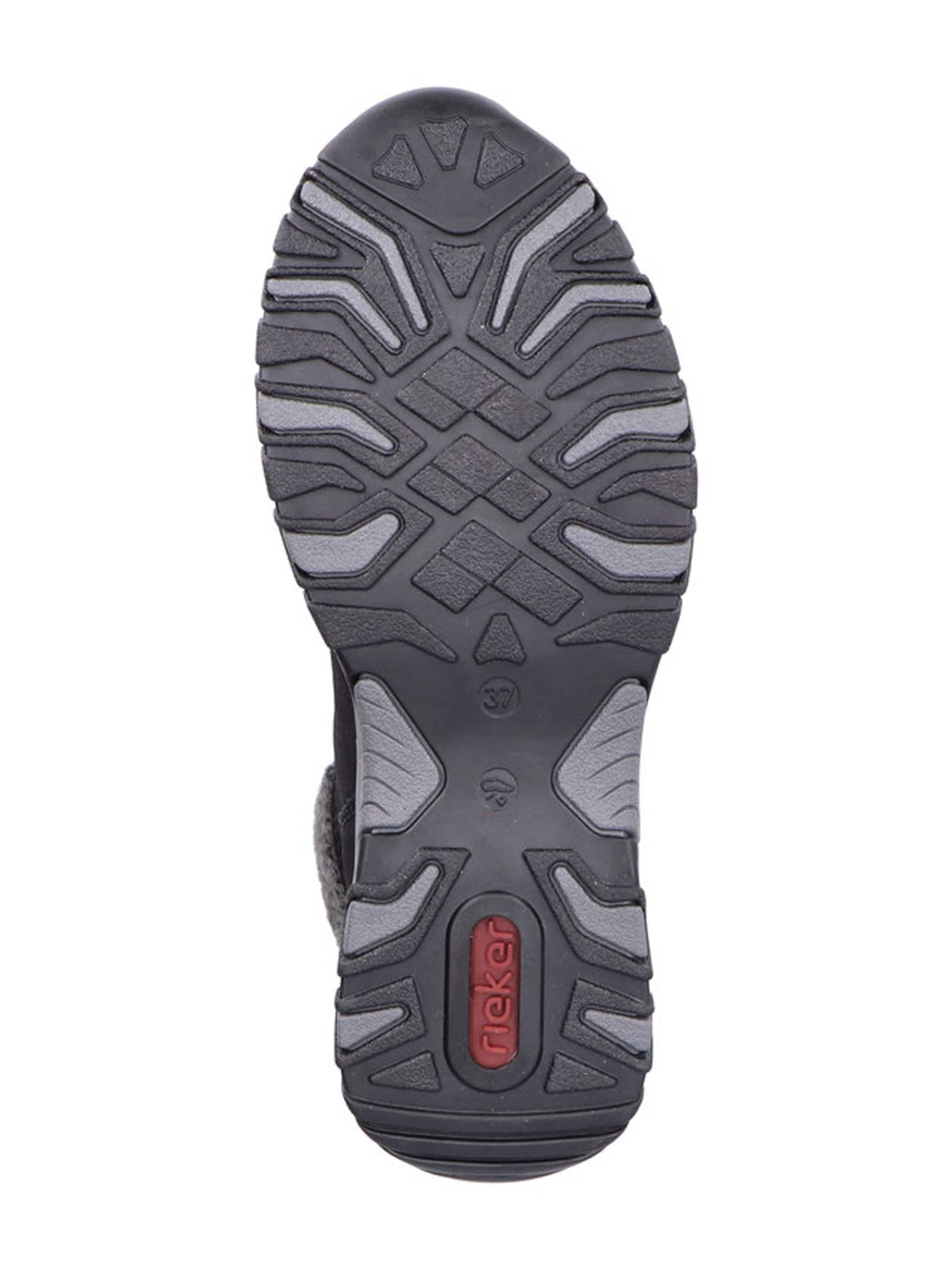 Rieker Schnürstiefelette in Schwarz