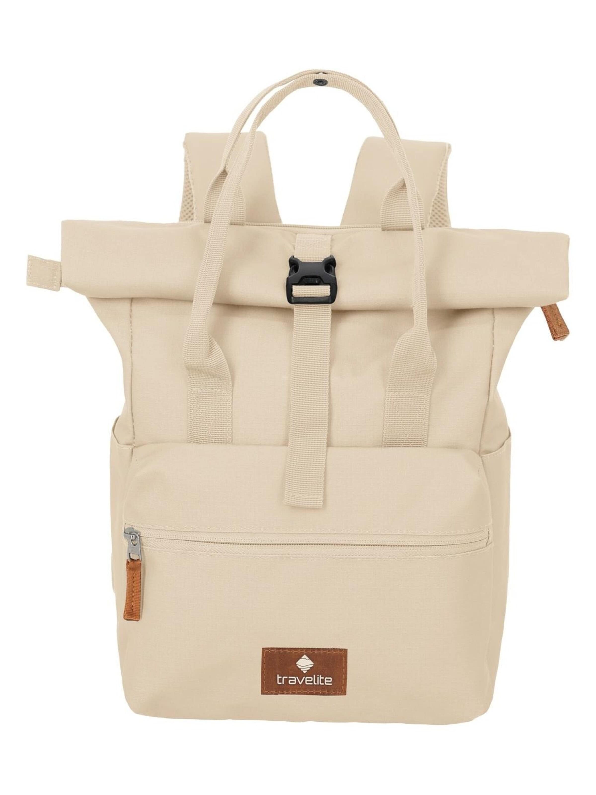 TRAVELITE Rugzak in Beige: voorkant
