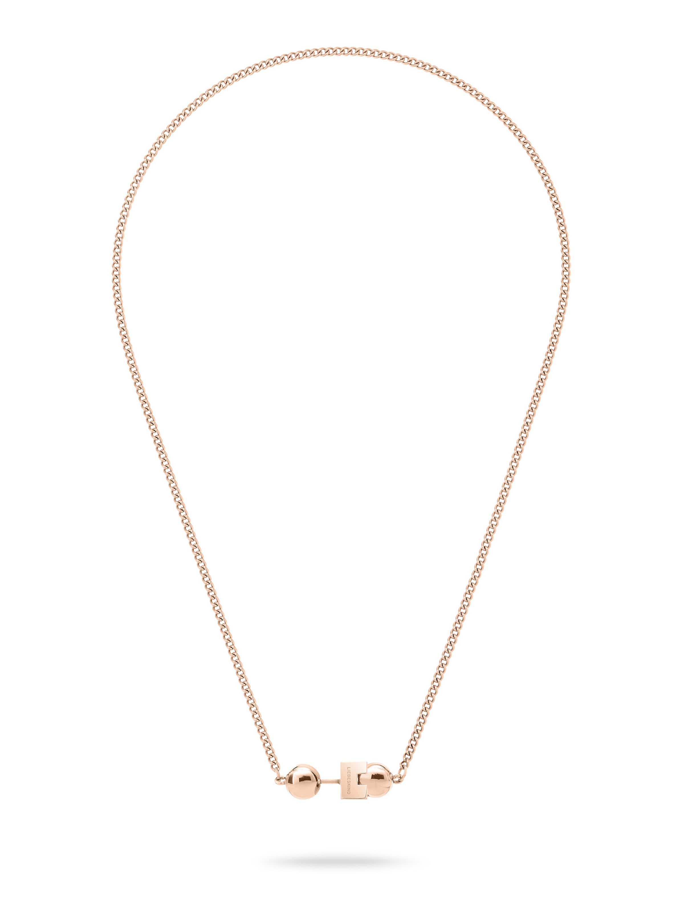Liebeskind Berlin Necklace in Pink: front