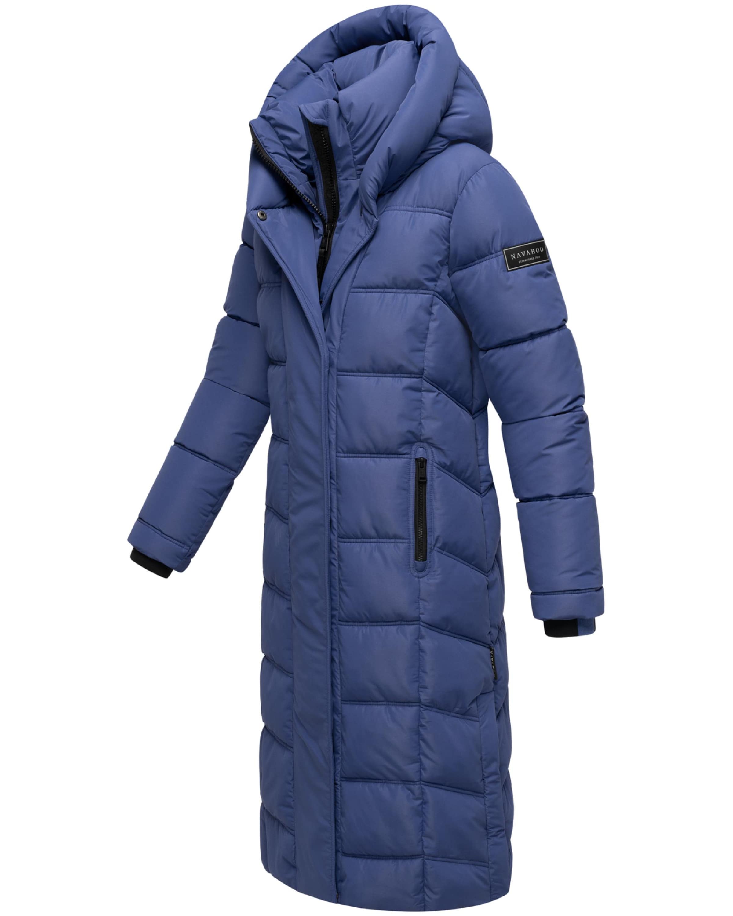 NAVAHOO Winter coat 'Engelsfeder XIV' in Purple