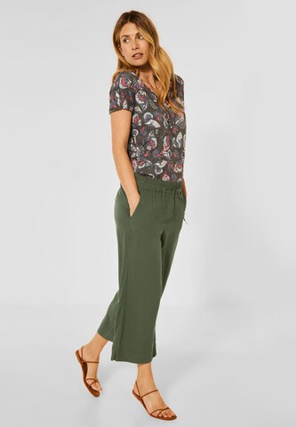 CECIL Loose fit Pants in Green