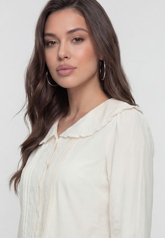 faina - Blusa en beige