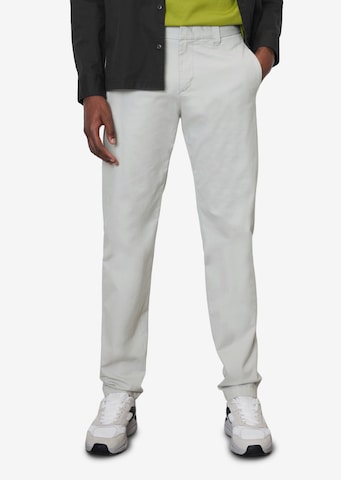 Marc O'Polo Regular Chino trousers 'Osby' in White: front