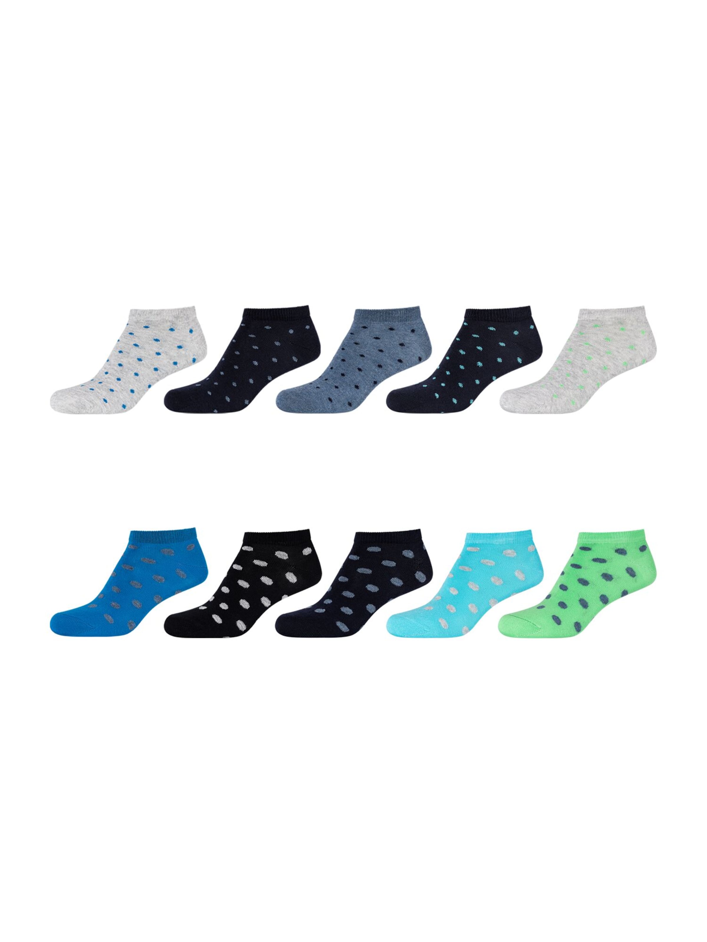 camano Socke in Blau: Vorderseite