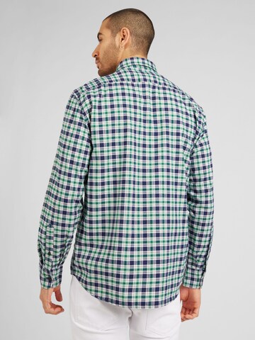 UNITED COLORS OF BENETTON Regular fit Button Up Shirt in Green