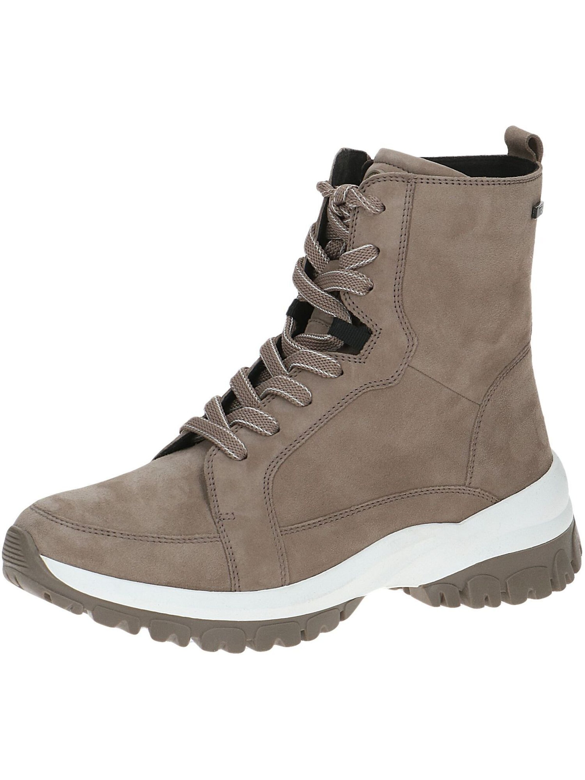 CAPRICE Veterlaarsjes in Grijs: voorkant