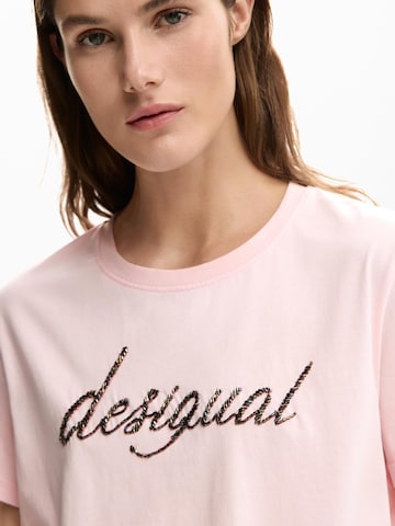 Desigual Футболка в Ярко-розовый