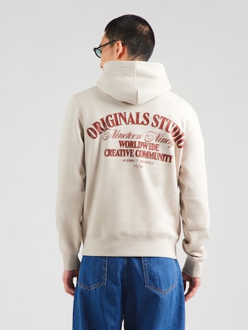 JACK & JONES Bluzka sportowa 'JWHROXBURY' w kolorze beżowy: przód