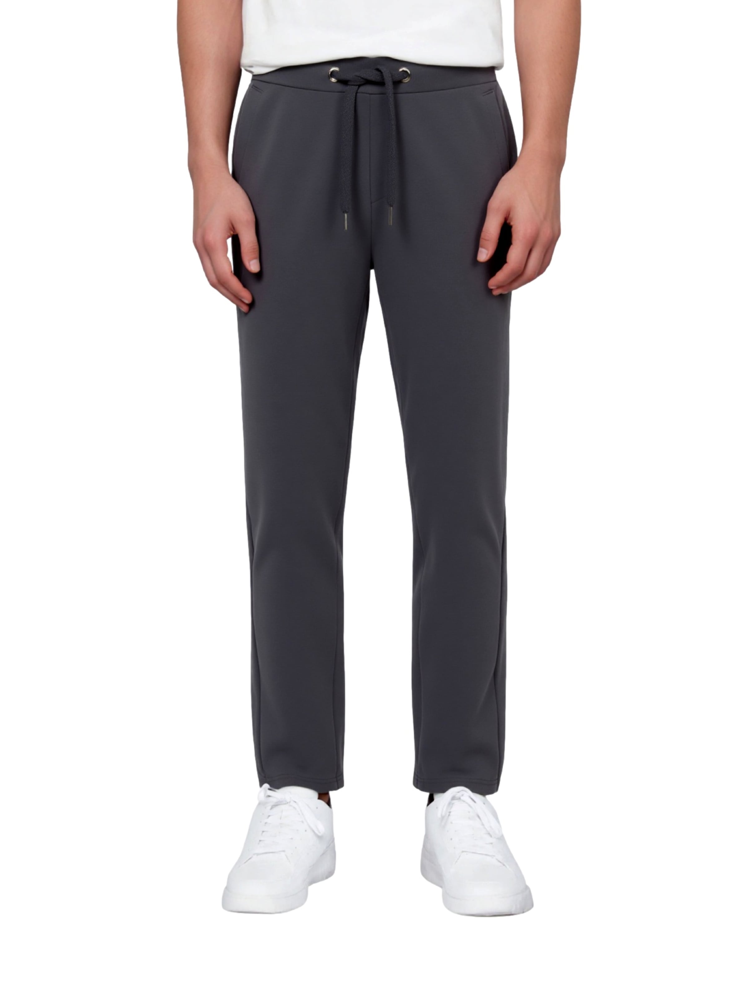 Elbsand Regular Trousers 'Jonte' in Grey: front