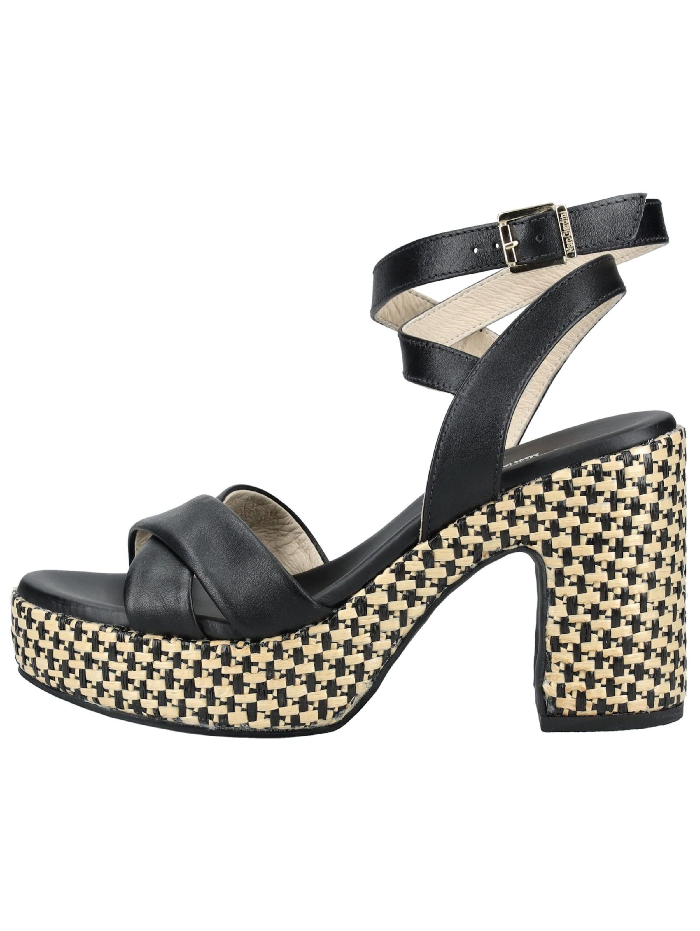 Sandales à lanières Nero Giardini en noir