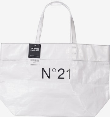 N°21 Bag in One size in White: front