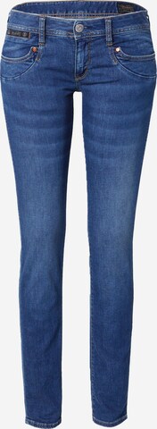 Herrlicher Slimfit Jeans 'Piper' in Blauw: voorkant